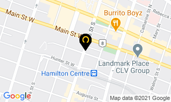Qtrade Advisor in Hamilton map