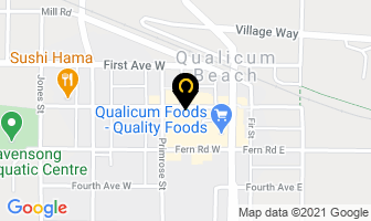 Qualicum Beach Bakery in Nanaimo map
