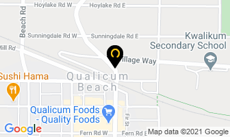 Qualicum Beauty Salon & Barber Shop in Qualicum Beach map