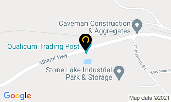 Qualicum Trading Post in Nanaimo map