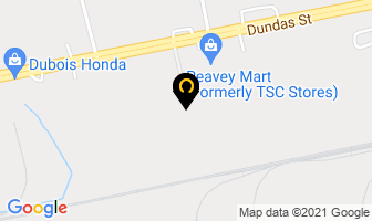 Quality Components International in Woodstock map