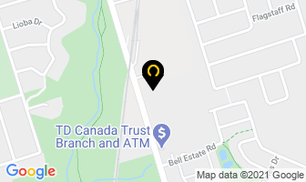 Quality Fast Foods Service in Orillia map