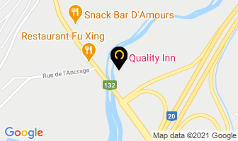Quality Innopen Choice Hotels in Rivière-du-Loup map