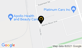Quality Mill Fasteners in Orillia map