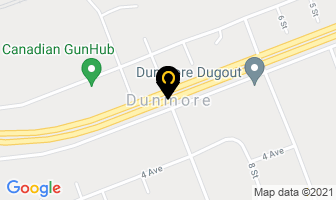 Quality Roof (Medicine Hat) Ltd in Dunmore map