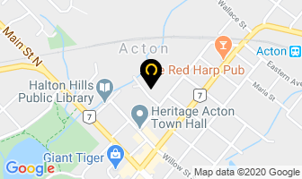 Quality Tree Service in Acton map