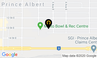 Quan's Automotive in Prince Albert map