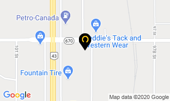 Quapp Equipment Ltd in Grande Prairie map
