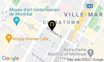 Quebec Chinese Information Inc in Montreal map