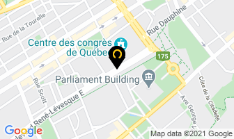 Quebec City Convention Centre Administration in Québec City map