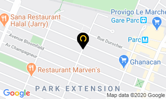 Quebec Doner Gyros in Montreal map