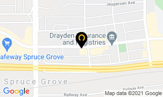 Queen Street Grooming in Spruce Grove map