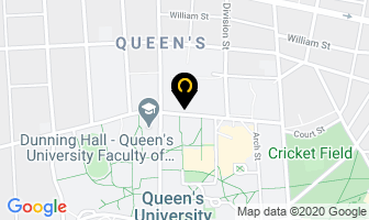 Queen's University Campus Pub in Kingston map