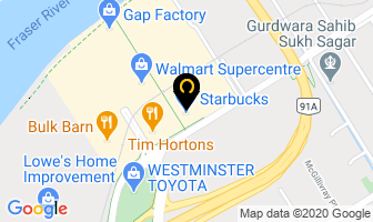 Queensborough Dental Centre in New Westminster map