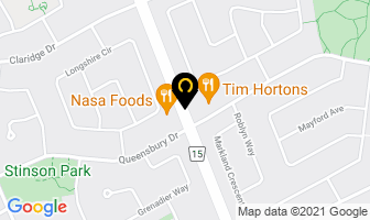 Queensbury Dental Centre in Nepean map