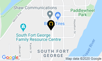 Queensway Auto World in Prince George map