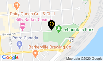 Quesnel Curling Club in Tilbury map