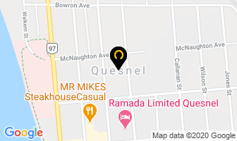 Quesnel Form Rentals in Tilbury map