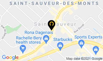 Queues De Castor in Saint-Sauveur map