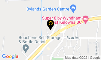 Quick Products Inc in West Kelowna map