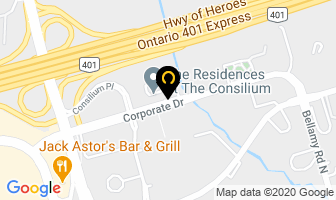 Quick Travels Inc in Orillia map