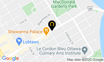 Quickie Rideau in Ottawa map