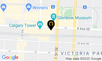 Quicksilver Resources Canada Inc in Calgary map