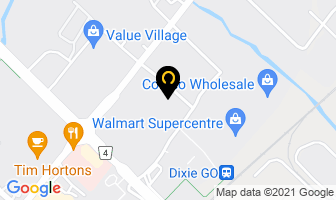 Quik Chik in Mississauga map