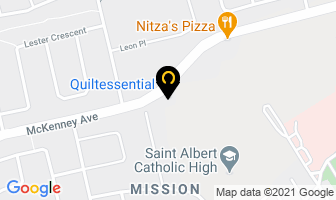 Quiltessential Co in St. Albert map