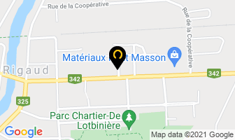 Quincaillerie Home Hardware in Rigaud map