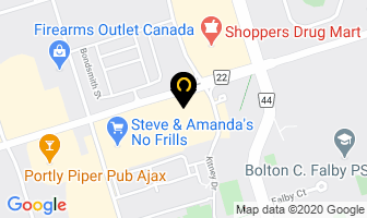 Quinn Building Maintenance in Barrie map