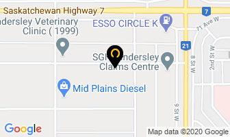 Quinn Pumps in Kindersley map
