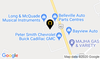 Quinte Bowl in Magog map