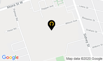 Quinte Funeral Centres in Magog map