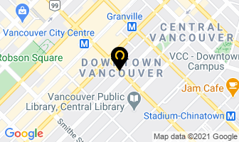 Quorum Fashion in Vancouver map