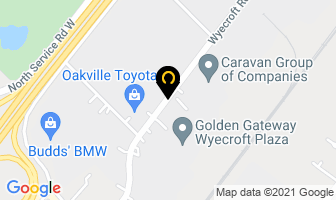 R & B Automotive in Oakville map