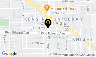 R & G Electronics in Vancouver map