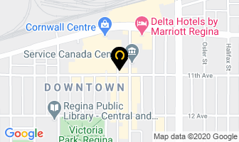 R B Properties Inc in Regina map