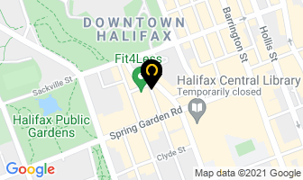 R Blois Colpitts in Halifax map
