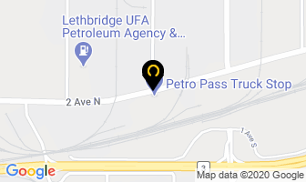 R C S Cartage Ltd in Lethbridge map