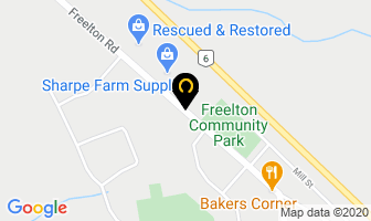 R Folkes Electric & Plumbing in Hamilton map