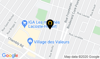 R G Excavation Inc in Longueuil map