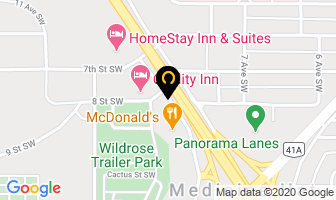 R H Barr Holdings Ltd in Medicine Hat map