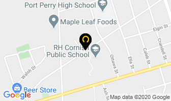 R H Cornish Public School in Port Perry map