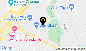 R J Maccarthy Ltd in Brockville map