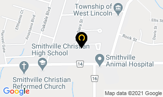 R K Construction in Smithville map