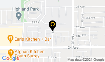 R L Redford Electrical Services in White Rock map