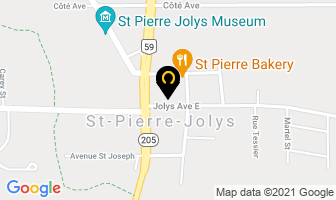 R M B Plumbing & Heating in St-pierre-jolys map