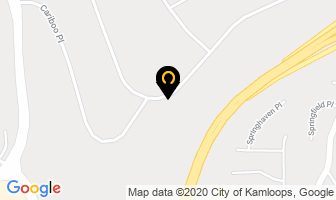 R M Insulation in Kamloops map