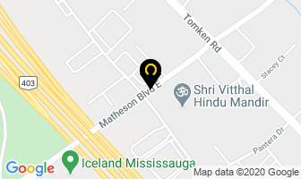 R N Tooling Corp in Mississauga map